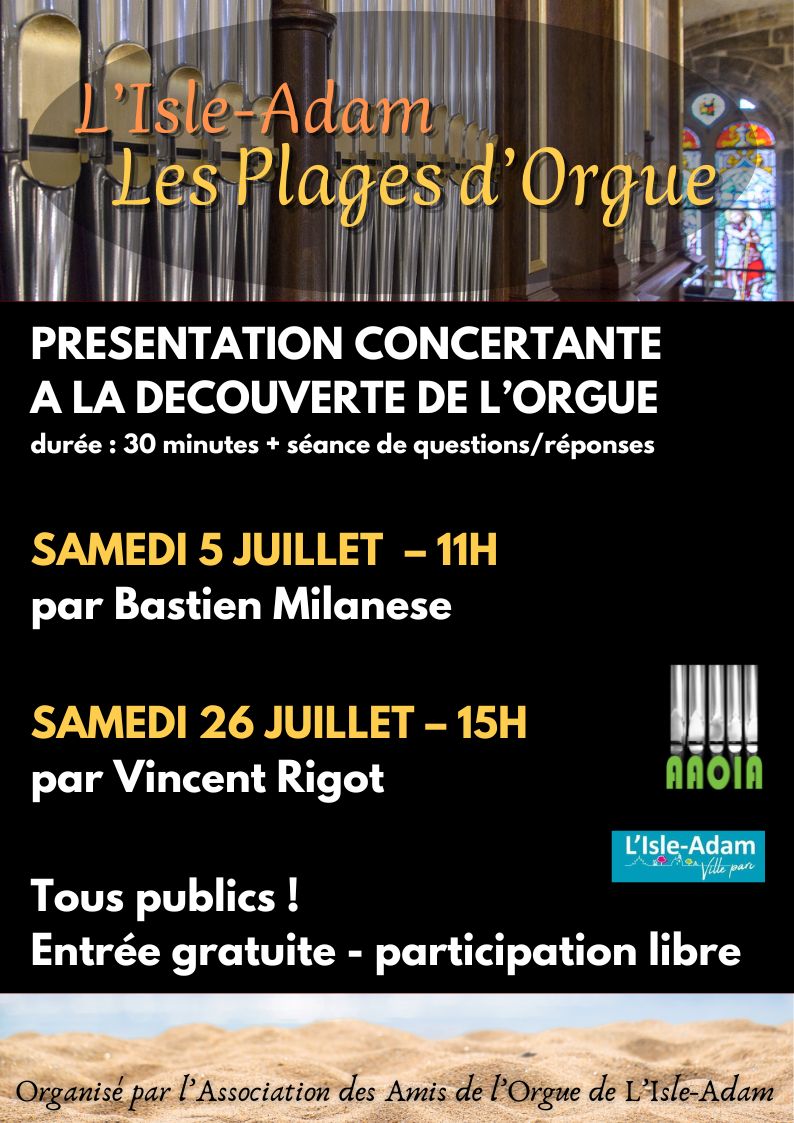 affiche plages d'orgue 2025